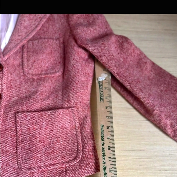 Early J.Crew Wool Blend Robert Noble Jacket Size 12 - Picture 7 of 9